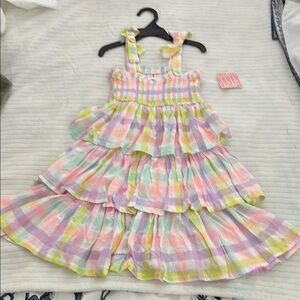 Colorful Tiered Dress